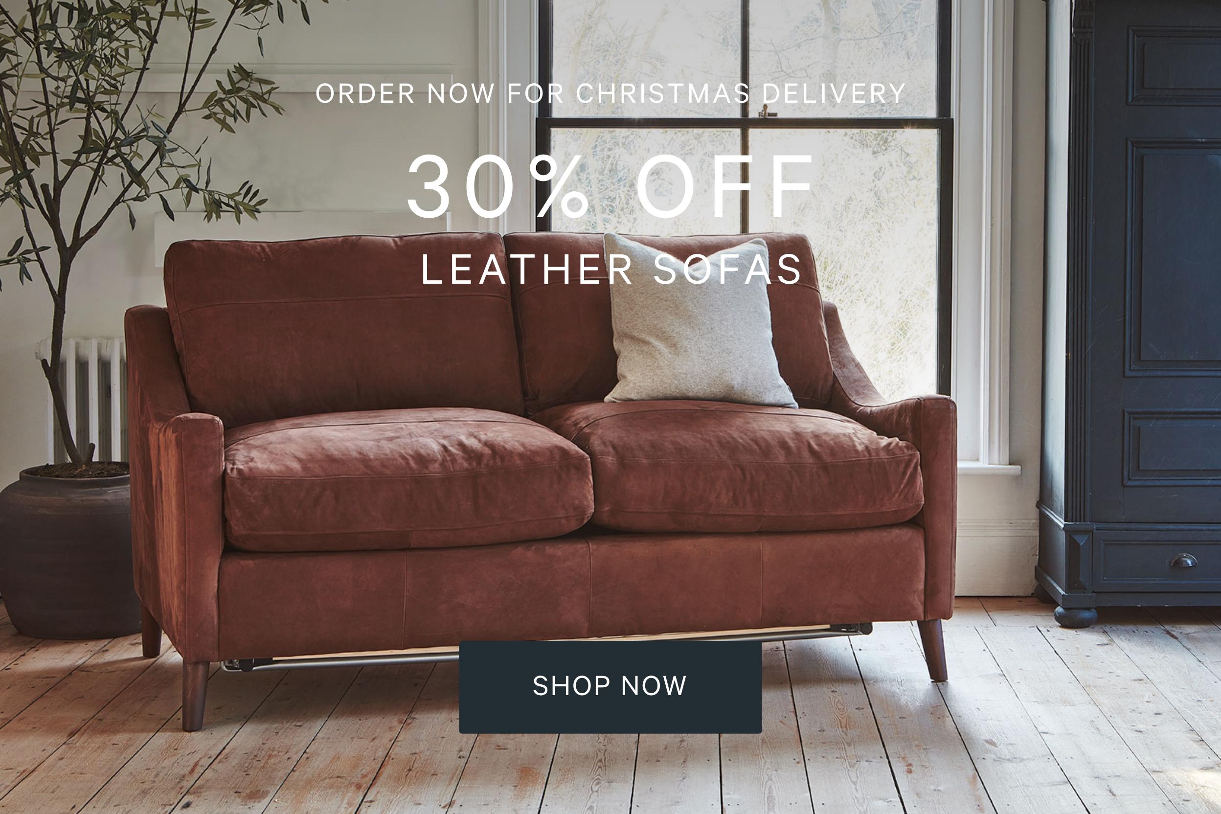 LEATHER SOFAS